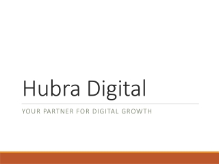 Hubra_Digital_Presentation