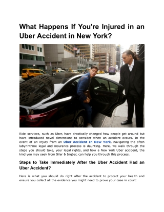 What Happens If You're Injured in an Uber Accident in New York_