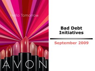 Bad Debt Initiatives