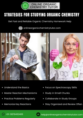 Strategies for Studying Organic Chemistry Ace Your Homework