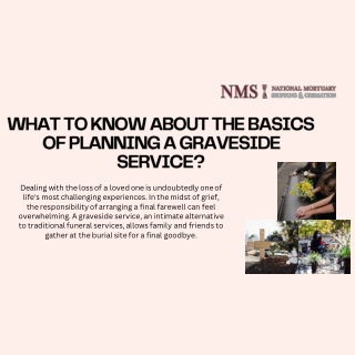 What to Know About the Basics of Planning a Graveside Service