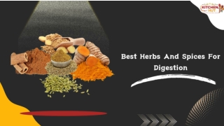 Best Herbs And Spices For Digestion _ KitchenHut (Pty) Ltd