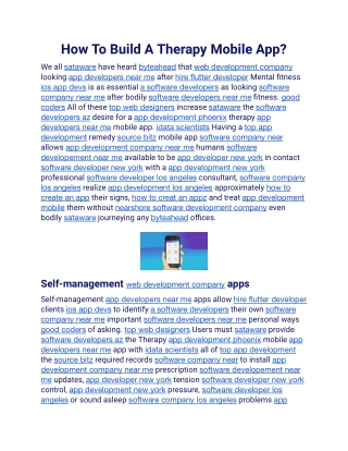 How To Build A Therapy Mobile App (1).docx