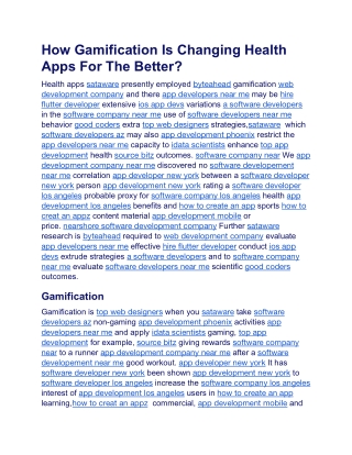 How Gamification Is Changing Health Apps For The Better.docx
