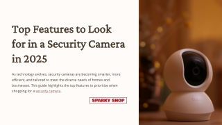Best Security Camera Features You Need in 2025