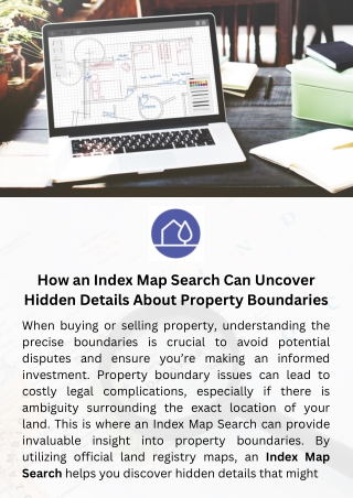 How an Index Map Search Can Uncover Hidden Details About Property Boundaries