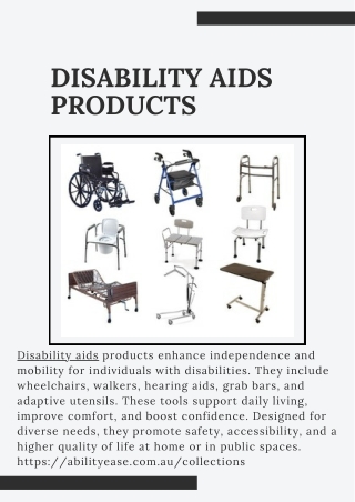 disability aids Products