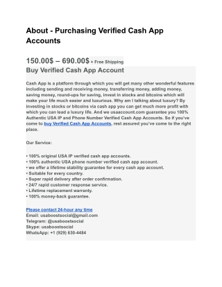 Step-by-Step Guide to Verified Cash App Accounts