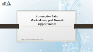 Automotive Paint Market