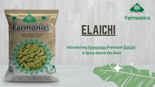 Farmonics Presents: Cardamom 6mm - Nature's Tiny Treasure of Fragrance and Flavo