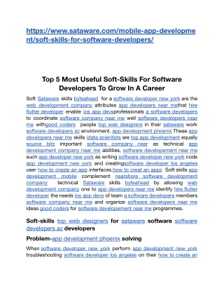 Top 5 Most Useful Soft-Skills For Software Developers To Grow In A Career.docx