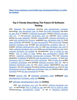 Top 5 Trends Describing The Future Of Software Testing.docx
