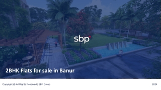 2BHK Flats for sale in Banur