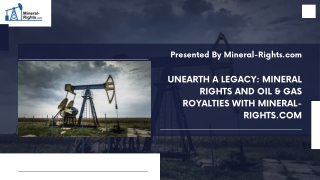 Gas Well Royalty Rights| Oil and Gas Royalties in North Dakota| Mineral Rights a