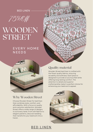 Wooden Street Bed Linen: Soft, Stylish, and Affordable