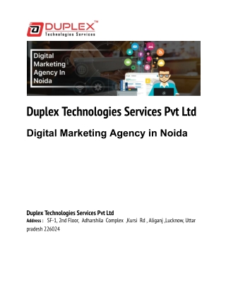 Digital Marketing Agency in Noida