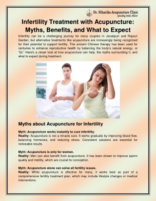 Best infertility specialist in janakpuri