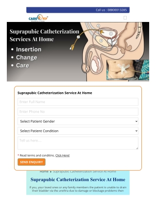 Understanding Suprapubic Catheterization: Procedure, Benefits, and Care Tips"
