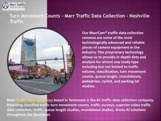 Marr Traffic Data Collection - Turn Movement Counts - traffic data counts