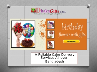 Send Birthday Cake To Dhaka