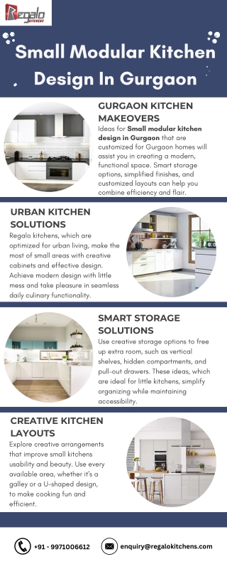 Small Modular Kitchen Design In Gurgaon