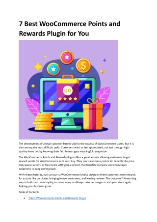 7 Best WooCommerce Points and Rewards Plugin for You