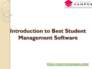 Simplify Student Management with Sparrow Campus’ Comprehensive Software Solution