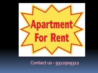 Flats for Rent in South Delhi