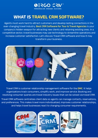 What is Travel CRM Software