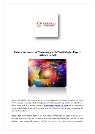 Join Lama Fera Course in Delhi Today by Preeti Singh at Kubera1