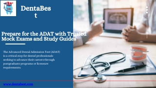 Mock Exams for ADAT Get Ready to Succeed with Expert Guidance