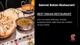 Best Indian Restaurant in Amsterdam - Samrat Indian Restaurant