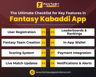 The Ultimate Checklist for Key Features in Fantasy Kabaddi App