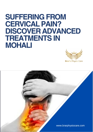 Cervical Pain Treatment in Mohali