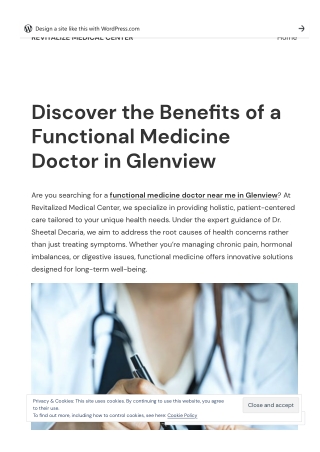 Discover the Benefits of a Functional Medicine Doctor in Glenview