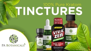 Shop PA Botanicals 100% Pure Kratom Tinctures