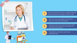 Most Trusted Third Party Pharmaceutical Companies in India - Unimarck Pharma