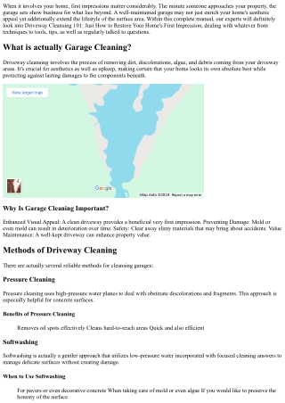 Garage Cleaning 101: Exactly How to Repair Your Home's First Impression