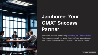 Unlock Your Potential with a Top GMAT Prep & Coaching Institute