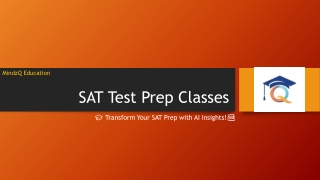 Digital SAT Test Prep Course