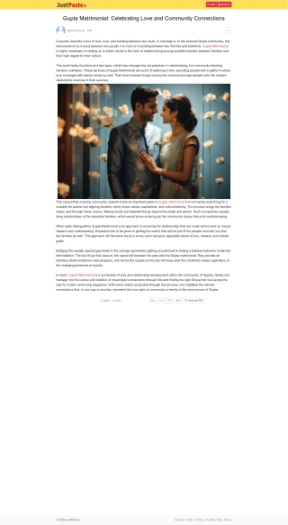 Gupta Matrimonial: Celebrating Love and Community Connections