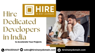Hire Dedicated Developers in India