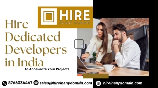 Hire Dedicated Developers in India