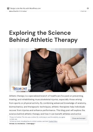 Exploring the Science Behind Athletic Therapy