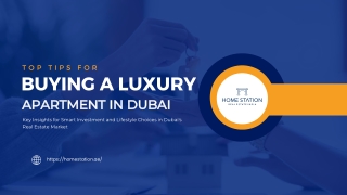 Top Tips for Buying a Luxury Apartment in Dubai