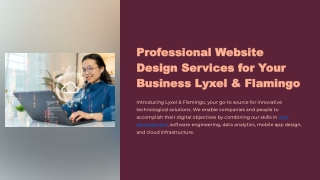 Professional Website Design Services for Your Business By Lyxel&Flamingo