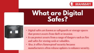 Premium-Quality Digital Safes| Leading Online Furniture Store