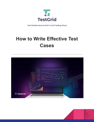 How to Write Effective Test Cases