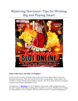 Slot Gacor