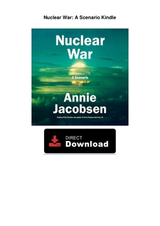 Nuclear-War-A-Scenario